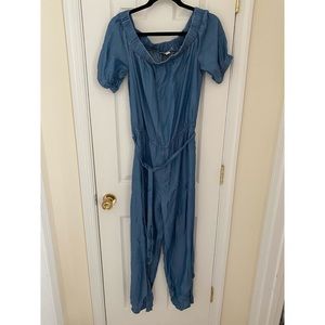 Michael Kors Strapless Jumpsuit - L
